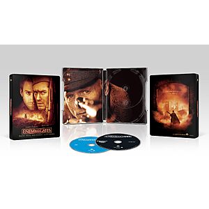 Enemy at the Gates Limited Edition SteelBook (4K UHD + Blu-ray + Digital) $30