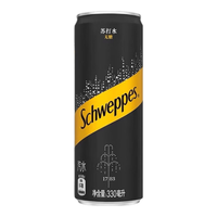 怡泉 可口可乐怡泉苏打水330ml*24罐0糖0卡0脂原味气泡水无糖饮料 调酒送礼 怡泉原味苏打水330ml*12罐