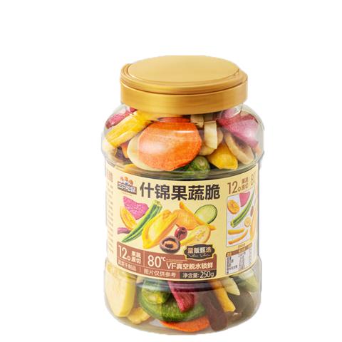 三只松鼠 12种果蔬脆混合果干250g