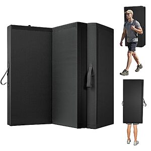 VEVOR 48" x 23" x 15" Tri-Fold Bouldering Crash Pad $52 + Free S&H