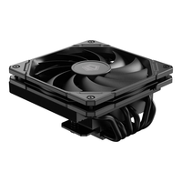 ID-COOLING 下压式CPU风冷散热器 6热管 67mm高 镀镍铜底 适用LGA1200/1700/AM4/AM5/ITX机箱 IS-67-XT BLACK 158元