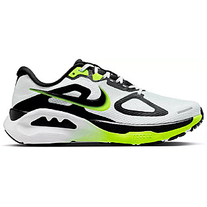 Nike Men's Structure Plus Running Shoes (White/Black/Volt) $68.35 + Free S&H