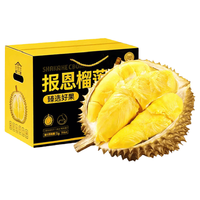 东鲜丰 榴莲泰国进口金枕带皮整颗榴莲生鲜老树果坏果包赔无忧购巴掌榴莲 报恩榴莲 3