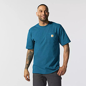 Carhartt Men's K87 Pocket T-Shirt (Various) $14 + Free Pickup