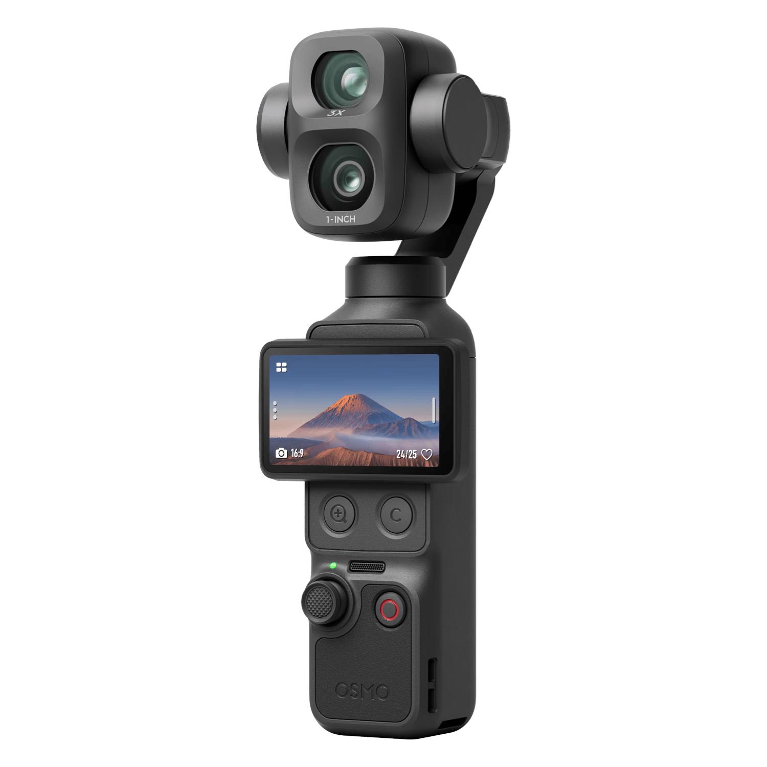大疆 Osmo Pocket 4P 运动相机 经典黑 103GB 标准套装