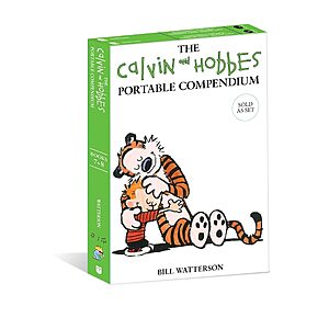 The Calvin and Hobbes Portable Compendium Set 4 (Vol 4, Paperback) $12.75 + Free S&H
