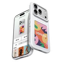 绿联 Magic墨水屏手机壳 iPhone 18 Pro Max AI投屏 黑色