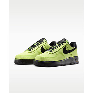 Nike Men's Air Force 1 '07 LX Vibram Shoes (Volt/Black/Speed Yellow/Black) $80 + Free S&H