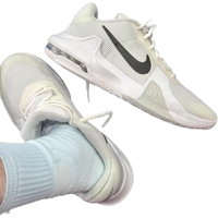 耐克 Air Max Impact 4 气垫缓震 白色 44.5 男鞋