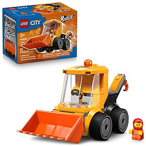 61-pc LEGO City Rides Construction Loader Building Kit (60483) $6