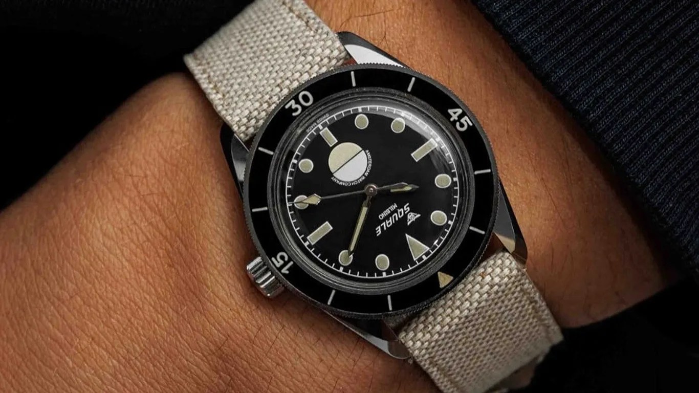 Squale’s New Affordable Fifty Fathoms Alternative Uses a Real Vintage Blancpain Case