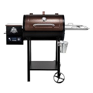 Prime Members: Pit Boss 440 Mahogany Series Wood Pellet Grill & Smoker $232 + Free S&H