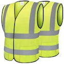 Ticonn ANSI Class II High-Visibility Reflective Safety Vest 2-Pack for $5 + free shipping w/ Prime