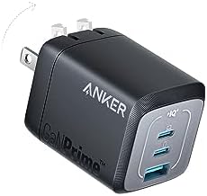 Prime Members: 3-Port GaN Anker Prime Fast Wall Charger (2x USB-C + 1x USB-A) $33 + Free S&H