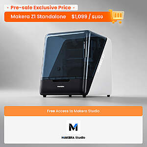 Makera Z1 Standalone Desktop CNC Machine $1099 + Free S&H