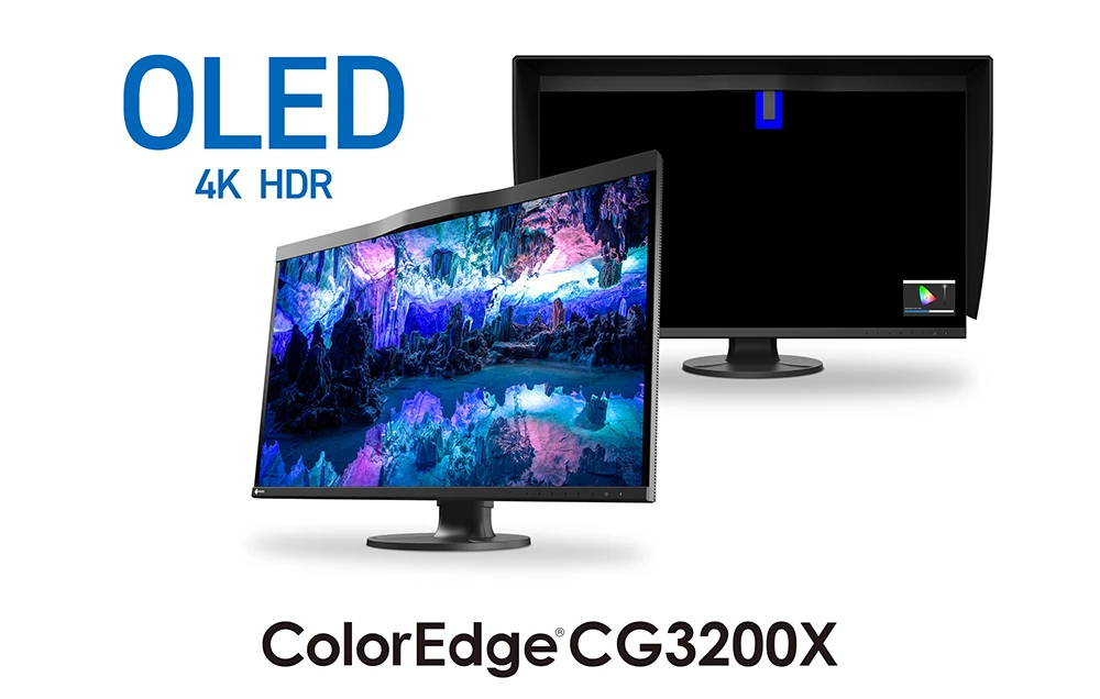 艺卓发布首款 ColorEdge 家族 OLED 色彩管理显示器 CG3200X