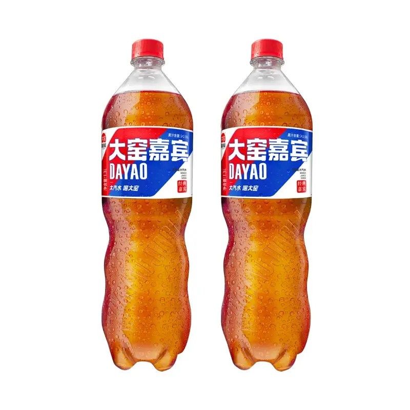 大窑 果汁汽水嘉宾1.3L*2瓶