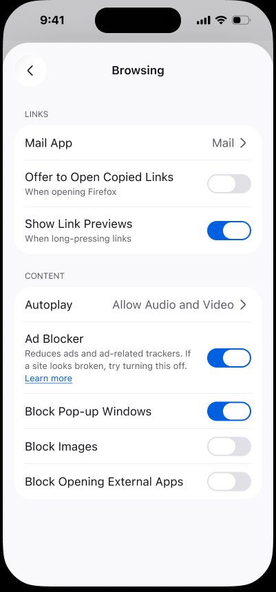 iPhone / iPad 版火狐 Firefox 浏览器现内置广告拦截器