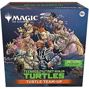 Magic: The Gathering: Teenage Mutant Ninja Turtles - Turtle Team-Up Card Game $30