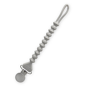 Carter's Child of Mine Silicone Pacifier Clip (Grey) $1.25