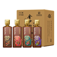 金沙 回沙酒 古代神话志 53度酱香型白酒 53%vol 500mL 4瓶 （整箱装） 420元（需用券）