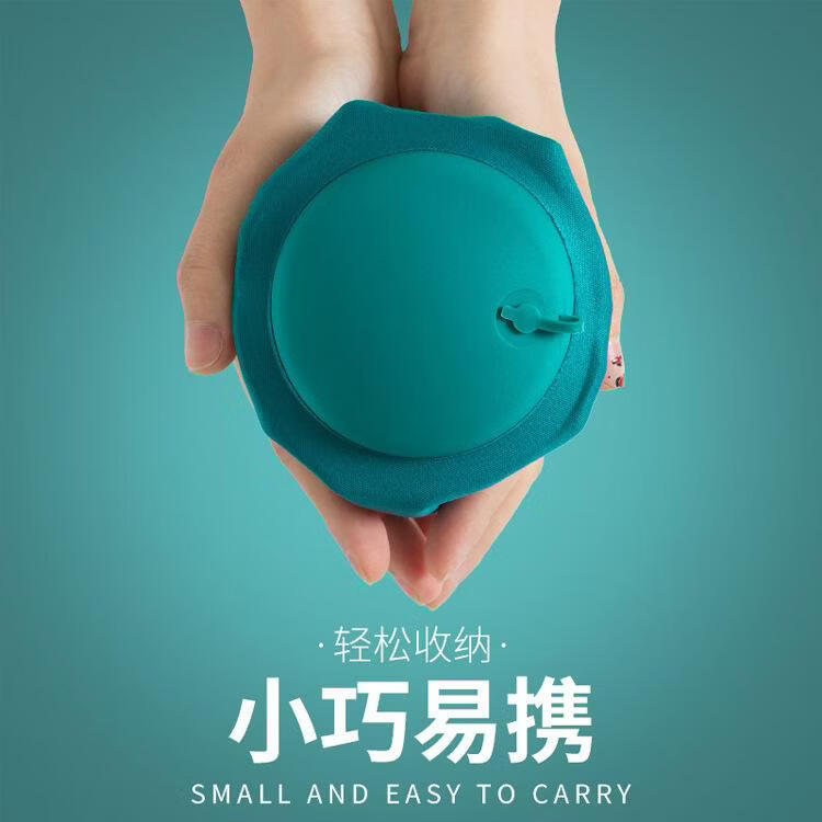 按压充气u型枕护颈枕旅行神器脖子折叠便携枕头