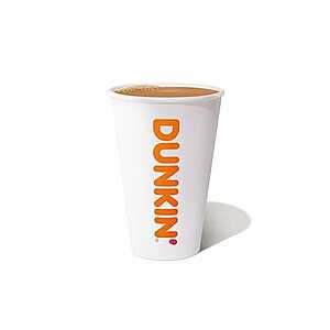 Dunkin' Donuts Offer: Dunkin Donuts Medium Hot or Iced Coffee Beverage Free w/ Any Purchase (Valid 9/29 Only)