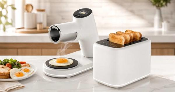 新品发售、有点意思:精致早餐随手做!EGOR and TOASTR 智能早餐机器人 $399(早鸟价/未含税、运费预计在60美元左右)