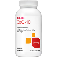 健安喜 辅酶q10胶囊 200mg 60粒/瓶 心脑血管辅酶备孕进口原装