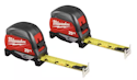 Milwaukee 25-Foot Compact Magnetic Tape Measure 2-Pack for $20 + free shipping