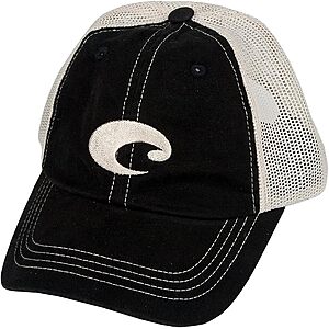 Costa Del Mar Mesh Trucker Hat (Blackout or Deck Gray Heather) $7.50