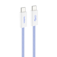 贝尔金 240W 快充 Type-C 数据线 PD快充 适用苹果笔记本/iPad 79.02元（需买2件，需用券）