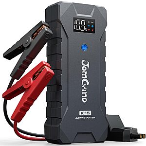 JOMGAND K15 2500A 12V Car Battery Jump Starter $23.45 + Free S&H