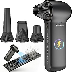 Prime Members: HTAIER Cordless Electric Air Duster w/ 3-Speed Fan $15.85 + Free S&H