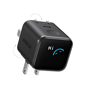 45W Anker Nano USB-C GaN Smart Display Fast Wall Charger $26 + Free S&H