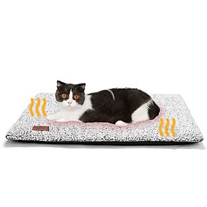 24" x 18" Mora Pets Self Heating Pet Pad w/ Removable Cover $13.80 & More