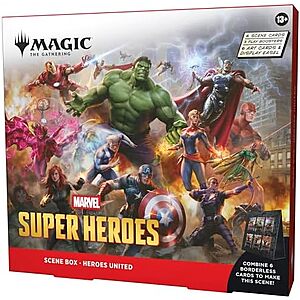 The Gathering: Marvel Super Heroes Scene Box (Heroes United) $26.25