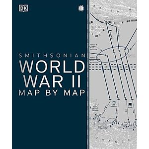 DK History World War II Map by Map (Hardcover Book) $15.85 + Free S&H