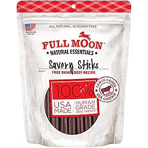 22-Oz Full Moon Dog Savory Sticks (Beef) $9.35 w/ S&S
