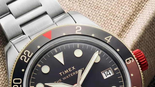 Timex Adds Classic Rolex Styling to Its Fan-Favorite Waterbury Heritage Automatic GMT