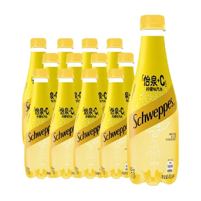 88VIP：怡泉 +C 汽水 柠檬味 400ml*12瓶 15.18元（需用券）