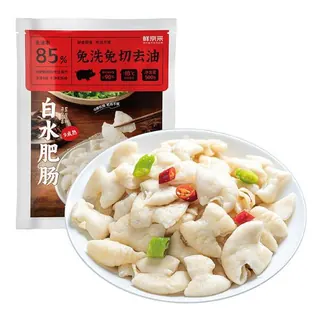 鲜京采 白水肥肠 500g 免洗免切去油开袋即烹 10.95元（需买2件，需用券）