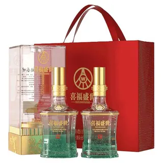值友专享：五粮液 祥和 52 度浓香型白酒 500ml*2 瓶 165元返40积分后