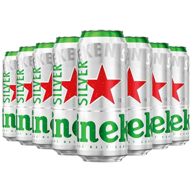 今日必买：喜力 经典星银 拉格啤酒 500ml*8罐 42.5元（需买4件，需用券）