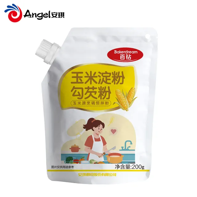 百钻 安琪百钻玉米淀粉土豆淀粉嫩肉生粉勾芡面粉裹粉蛋糕家用烘焙原料 4.9元（需用券）