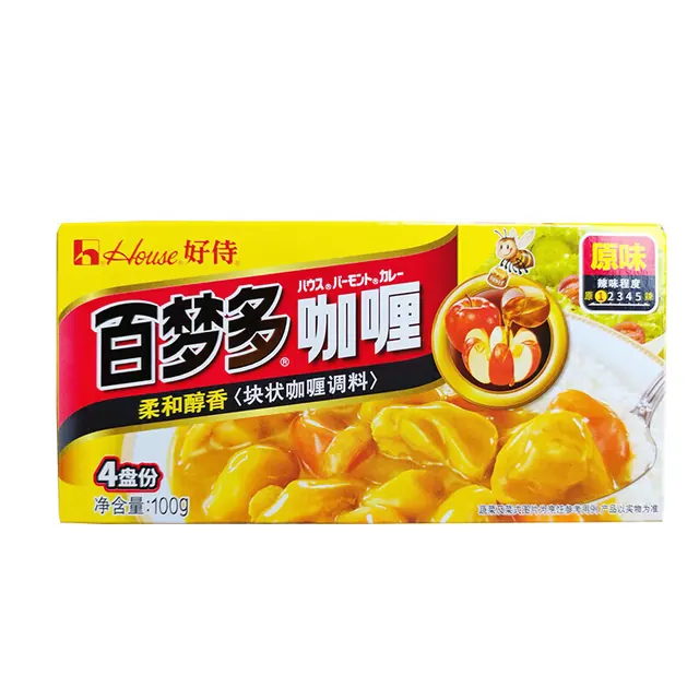 宅家食光：好侍 百梦多咖喱原味100g 7.83元（需买3件，需用券）