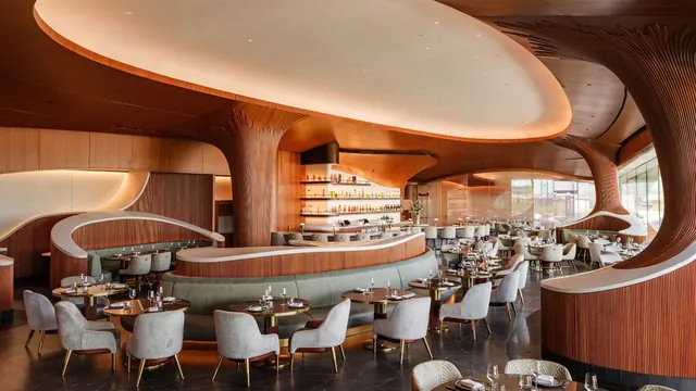 At Skywalker Grill, the Lucas Museum’s futuristic restaurant, the force – and the drinks –are strong