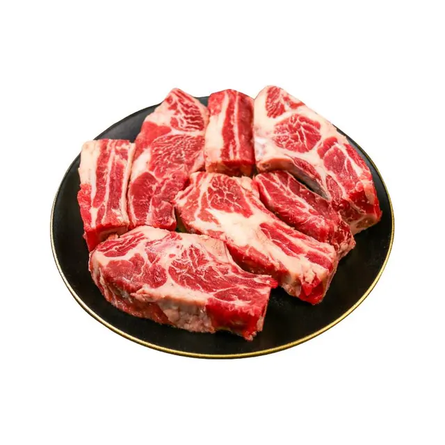 趣尝鲜 原切带骨牛肋排 2kg 89.8元