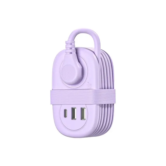 百亿补贴：奥睿科 多口设计 便携插排 Type-C/USB接口 绕线器 29.94元
