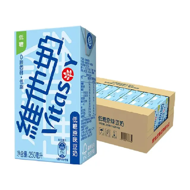 维他奶 低糖 豆奶 原味 6000ml 24盒 41.91元（需用券）